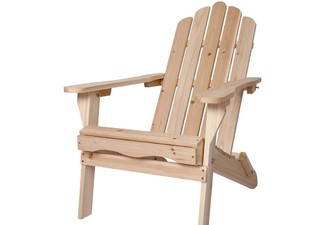 Wooden Adirondack Outdoor Chair