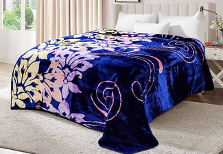 Bedding N Bath Printed Ultra Soft Blanket - Eight Options Available