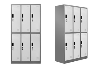 Steel Locker Cabinet Range - Five Options Available