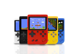 Retro Portable Game Console - Five Colours Available