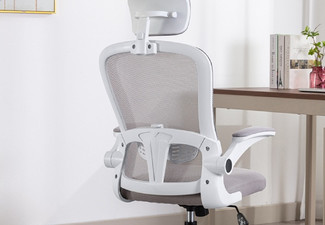 Ergonomic Office Chair with Headrest - Two Colours Available