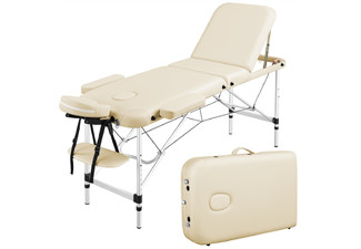 Three-Fold Adjustable Massage Bed