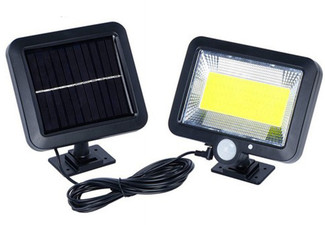 Outdoor Solar Motion Sensor Wall Light - Option for Two-Pack