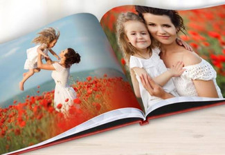 30-Page 20 x 28cm Hard Cover Photo Book incl. Nationwide Delivery - Options for up to 80 Pages