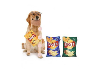 Potato Chips Dog Toy - Two Colours Available