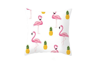 Three-Pack of Flamingo Cushion Covers