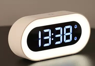 Digital LED Musical Alarm Clock - Four Colours Available