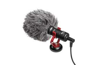 Universal Camera Microphone with Shock Mount