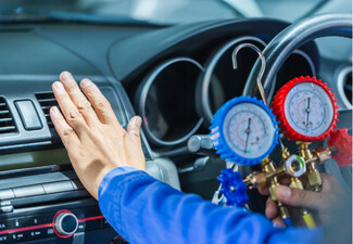 Vehicle Air Conditioning Re-Gassing Service Incl. Three-Point Check
