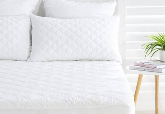 100% Pure Cotton Mattress Protector - Five Sizes Available
