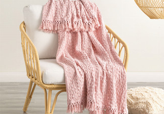 Renee Taylor Alysian Washed Cotton Textured Throw - Three Colours Available