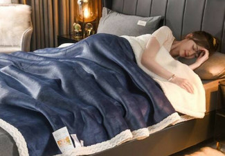 Smooth Weighted Blanket - Available in Four Colours & Two Sizes