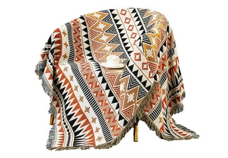 Bohemian Ethnic Woven Throw Blanket - Available in Four Styles & Options for Two-Pack