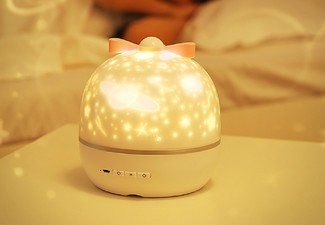 Rotating Starry Projector Lamp