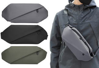 Water-Resistant Crossbody Sling Bag - Available in Three Colours & Option for Two-Pack