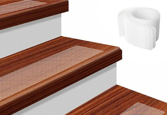 15-Piece Non-Slip Stair Treads Tape - Available in Two Sizes & Option for Two-Set