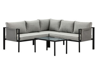 iFurniture Echo Sectional Outdoor Sofa Set with Coffee Table