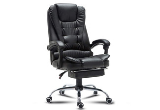 Marton Massage Office Chair PU - Black