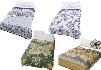 Lightweight Summer Blanket - Available in Four Styles