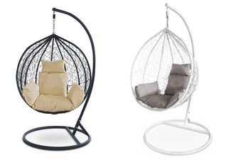 Outdoor Egg Shape Chair - Two Colours Available