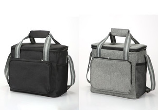 14-Litre Insulated Cooler Tote Bag - Two Colours Available