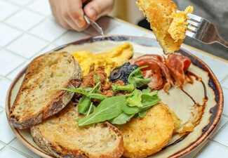 $60 Food & Beverage Voucher for Two People - Options for $100 Voucher for Four or $150 Voucher for Six Available - Valid for Lunch & Dinner - Valid with Drink Purchase