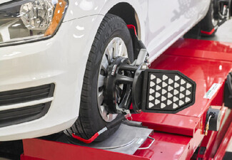 Wheel Alignment & Five Point Safety Check - Option to incl. Tyre Rotation & Balancing