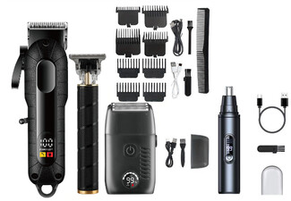 Cordless Hair Clipper & Trimmer Set