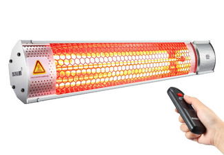 Maxkon 2000W Electric Outdoor Halogen Infrared Patio Heater