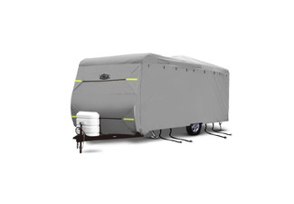 Four-Layer Caravan Cover with Hitch Cover Storage Bag - Five Options Available