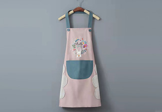 Oil-Proof Kitchen Apron - Available in Seven Options