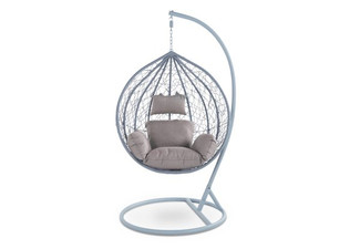 Rattan Grey Egg Chair