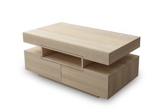 Coffee Table with Storage Shelf