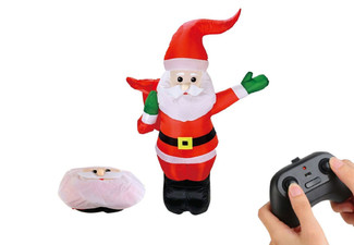 2.4GHZ Remote Control Inflatable Santa Claus Toy for Kids