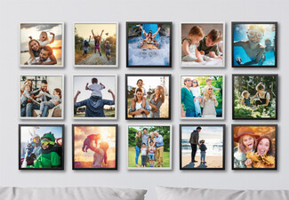 Personalised Photo Tiles - Eight Options Available