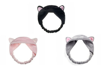 Three-Pack of Cat Ears Headbands