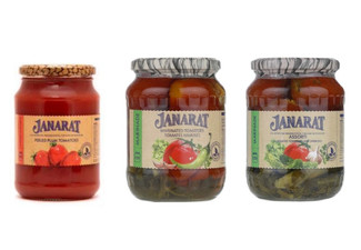 Multi-Pack Janarat Pickled Tomatoes Range - Three Options Available