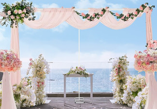 Party Photo Backdrop Stand - Two Sizes Available
