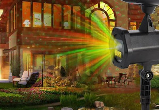 Solar Laser Christmas Light Projector