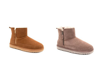 Ugg Classic Men's Zipper Boots - Seven Sizes & Two Colours Available