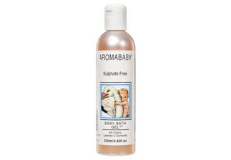 Aromababy Bath Gel with Organic Lavender & Chamomile