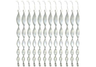 12-Pack Silver Spiral Reflective Guards