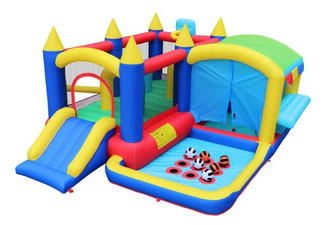 Eight-in-One Inflatable Bounce House