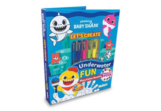 Baby Shark Underwater Fun Kids Activity Book