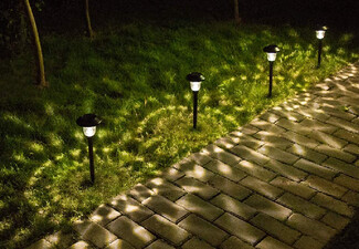 Four-Pack Solar Path Light - Available in Two Colours