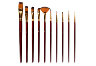 Oil Paint Brush Set - Three Colours Available