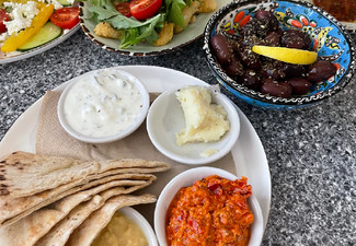 Decadent Nine-Course Greek Gastronomic Journey for Two People - Option for Four People