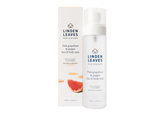Linden Leaves Pink Grapefruit & Pepper Face & Body Mist