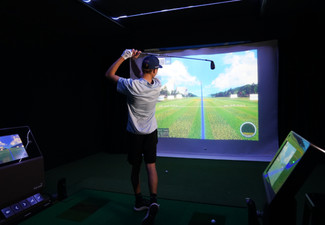 Two-Hour Private Luxury Golf Simulator Hire for up to Four People