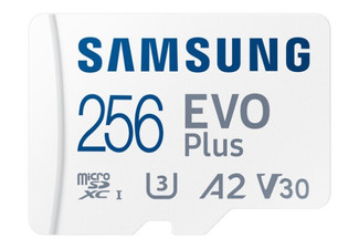 Samsung EVO Plus 256GB Micro SDXC Card with SD Adapter